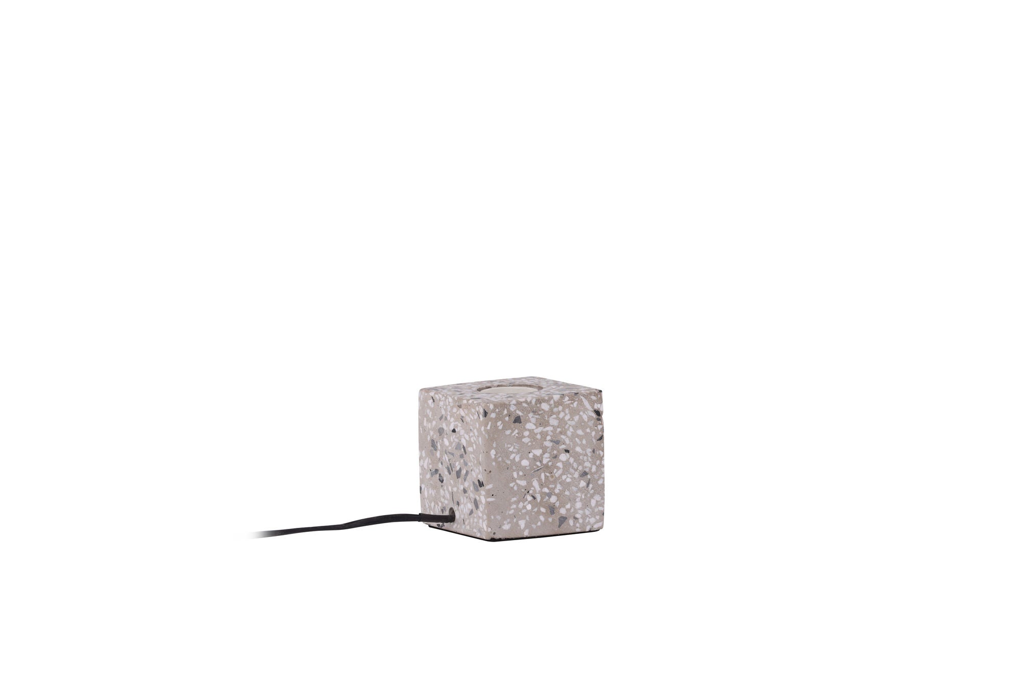 Terrazzo Bordslampa, Vit