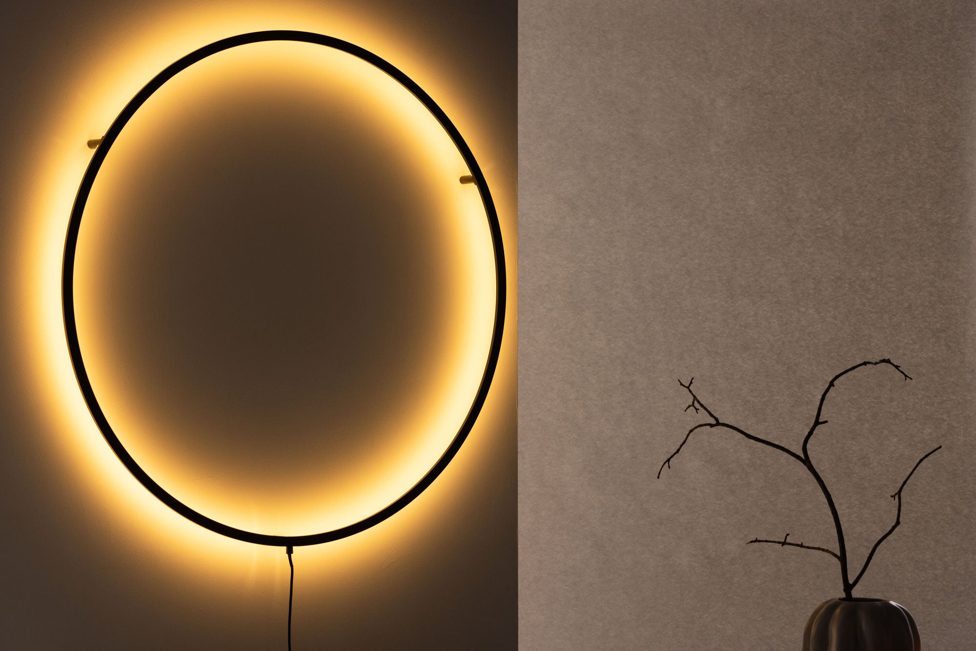 Sörmjöle x Josefin Lustig Vägglampa, Svart