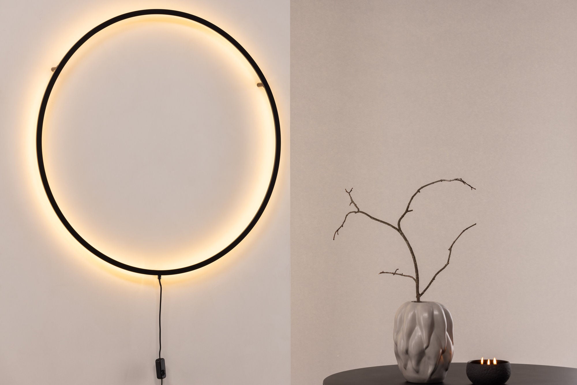 Sörmjöle x Josefin Lustig Vägglampa, Svart