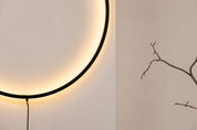 Sörmjöle x Josefin Lustig Vägglampa, Svart