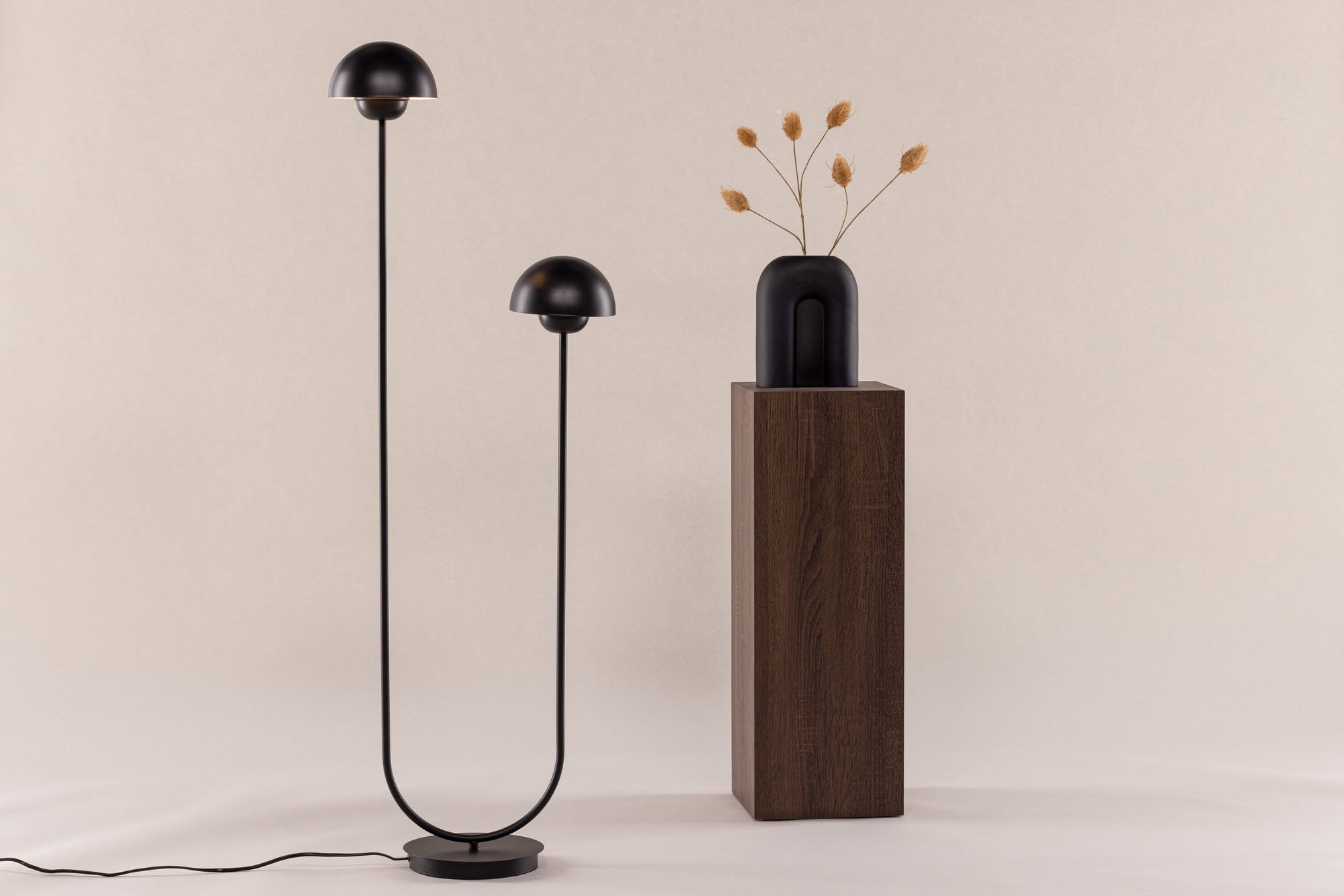 Lyckorna Golvlampa, Svart