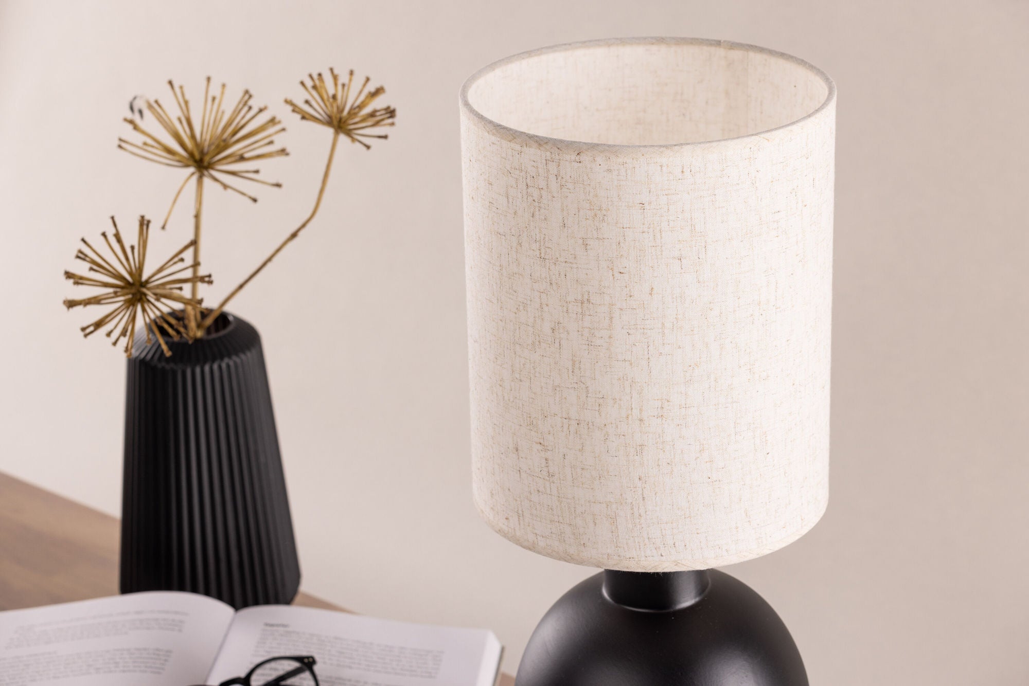 Mysterna Bordslampa, Svart