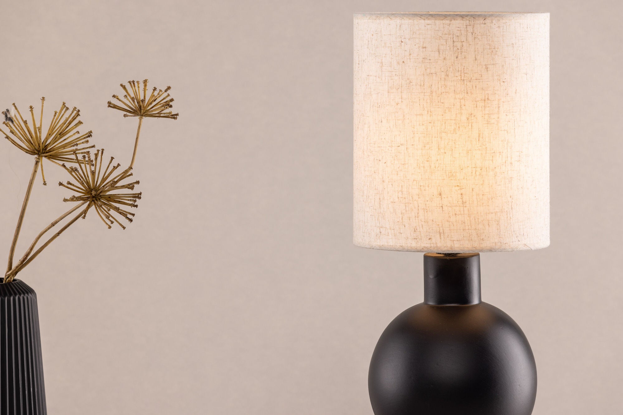 Mysterna Bordslampa, Svart