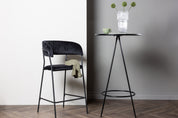 Bistro Barbord ø60, Svart