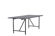 Astrid Matbord 90 x 200, Svart