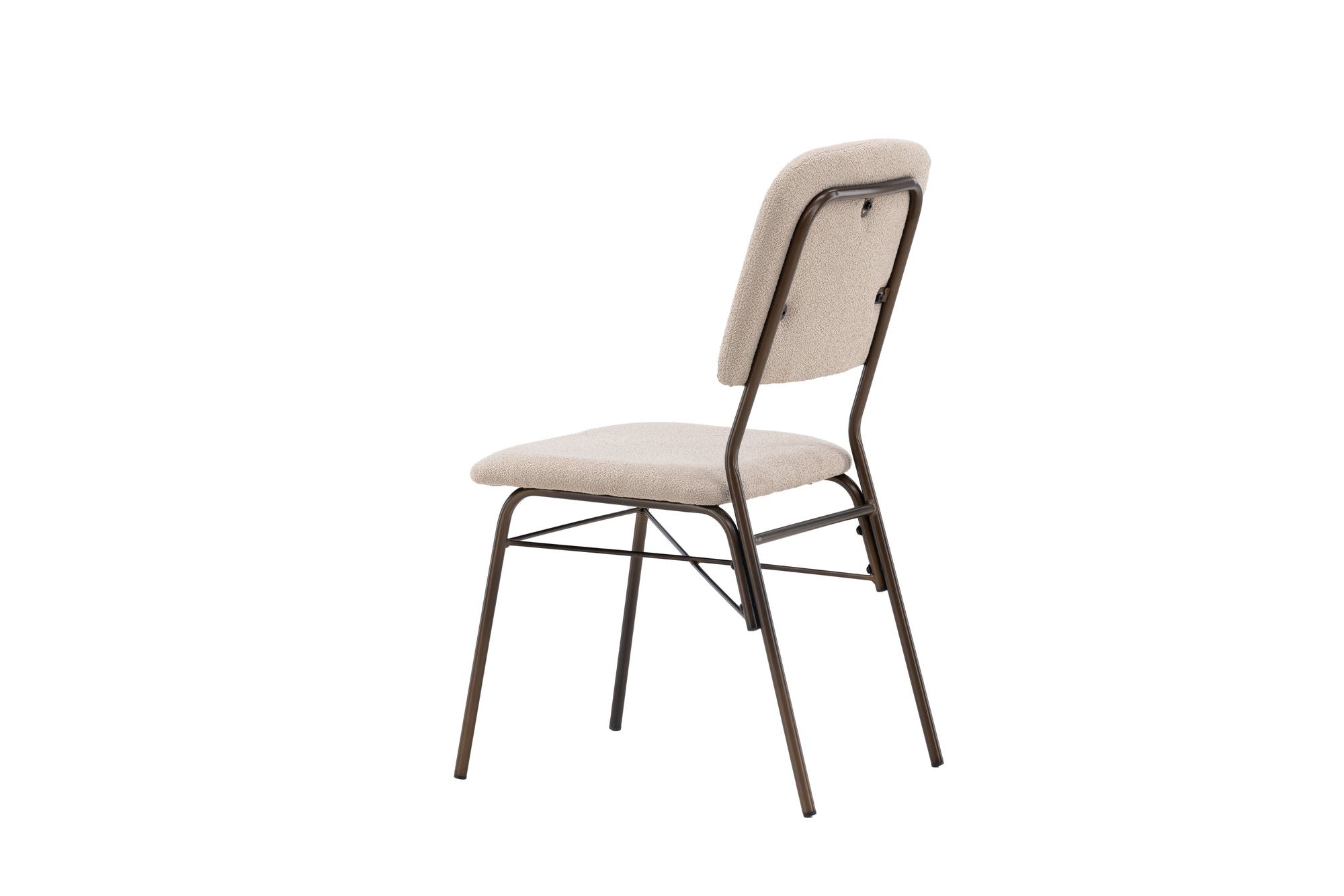 Seda Matstol Beige, 2-Pack