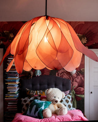Lou Lou taklampa Ø80 cm rosa