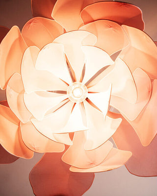 Lou Lou taklampa Ø80 cm rosa