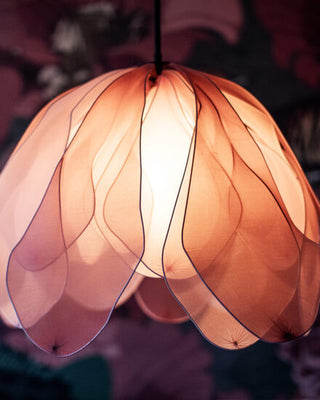 Lou Lou taklampa Ø80 cm rosa