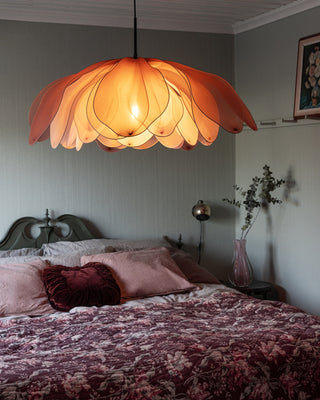 Lou Lou taklampa Ø80 cm rosa