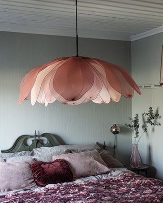 Lou Lou taklampa Ø80 cm rosa