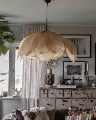 Lou Lou taklampa Ø80 cm natur