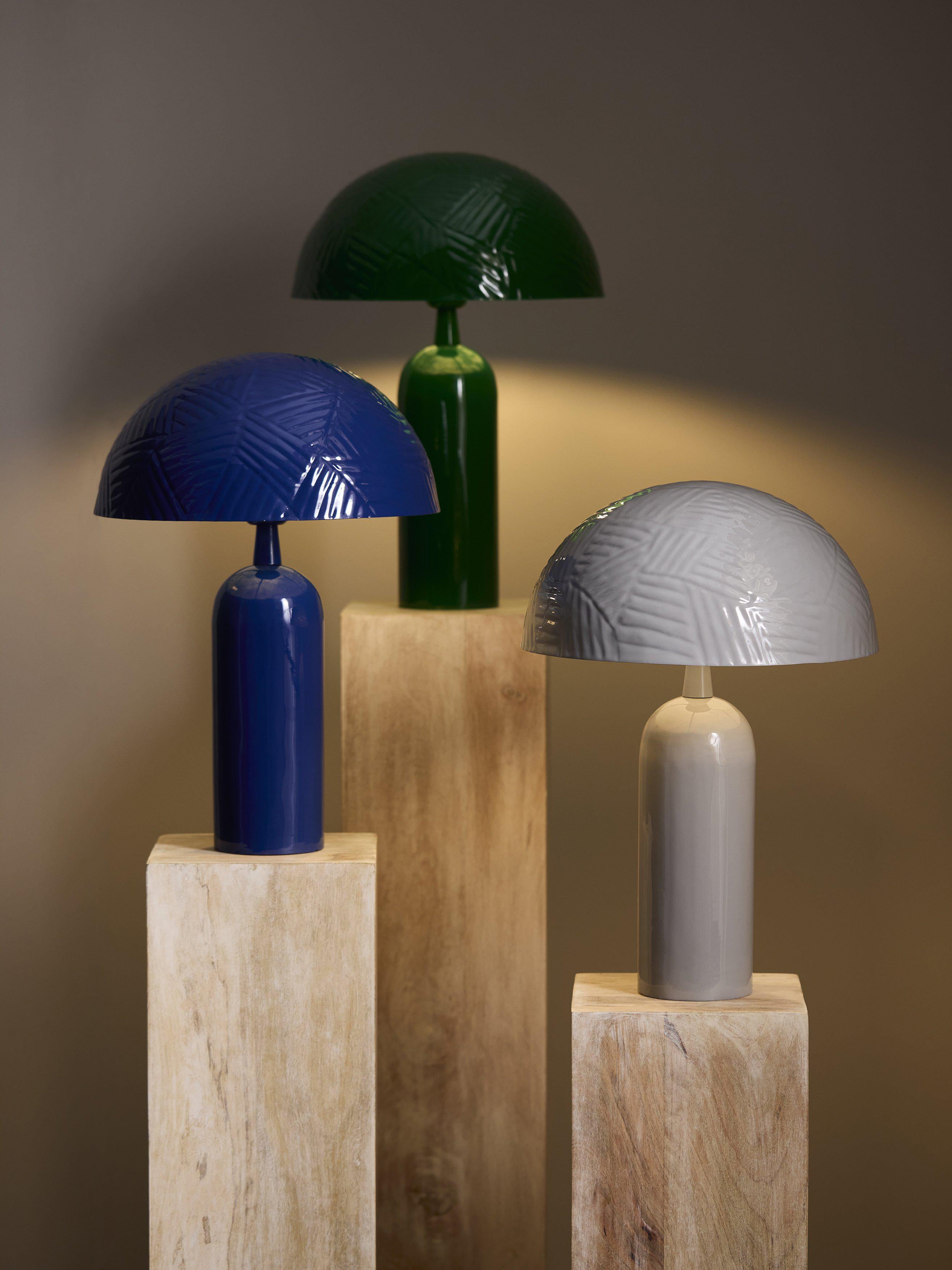 Carter bordslampa Grå  45 cm