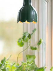 Tulippa Fönsterlampa Grön 17cm
