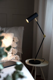 Bordslampa Hubble Read Svart