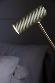 Bordslampa Hubble Read Borstad Mässing