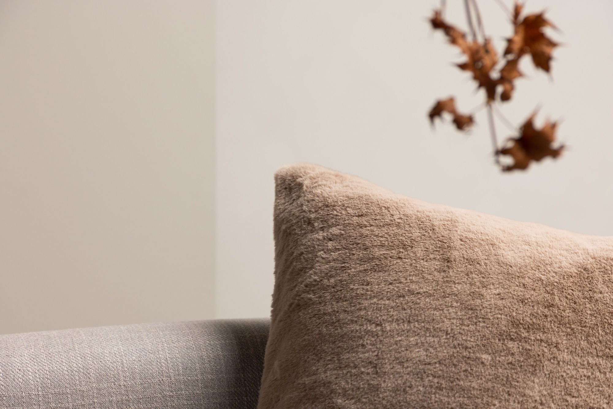 Thea Kuddfodral 50x50, Beige