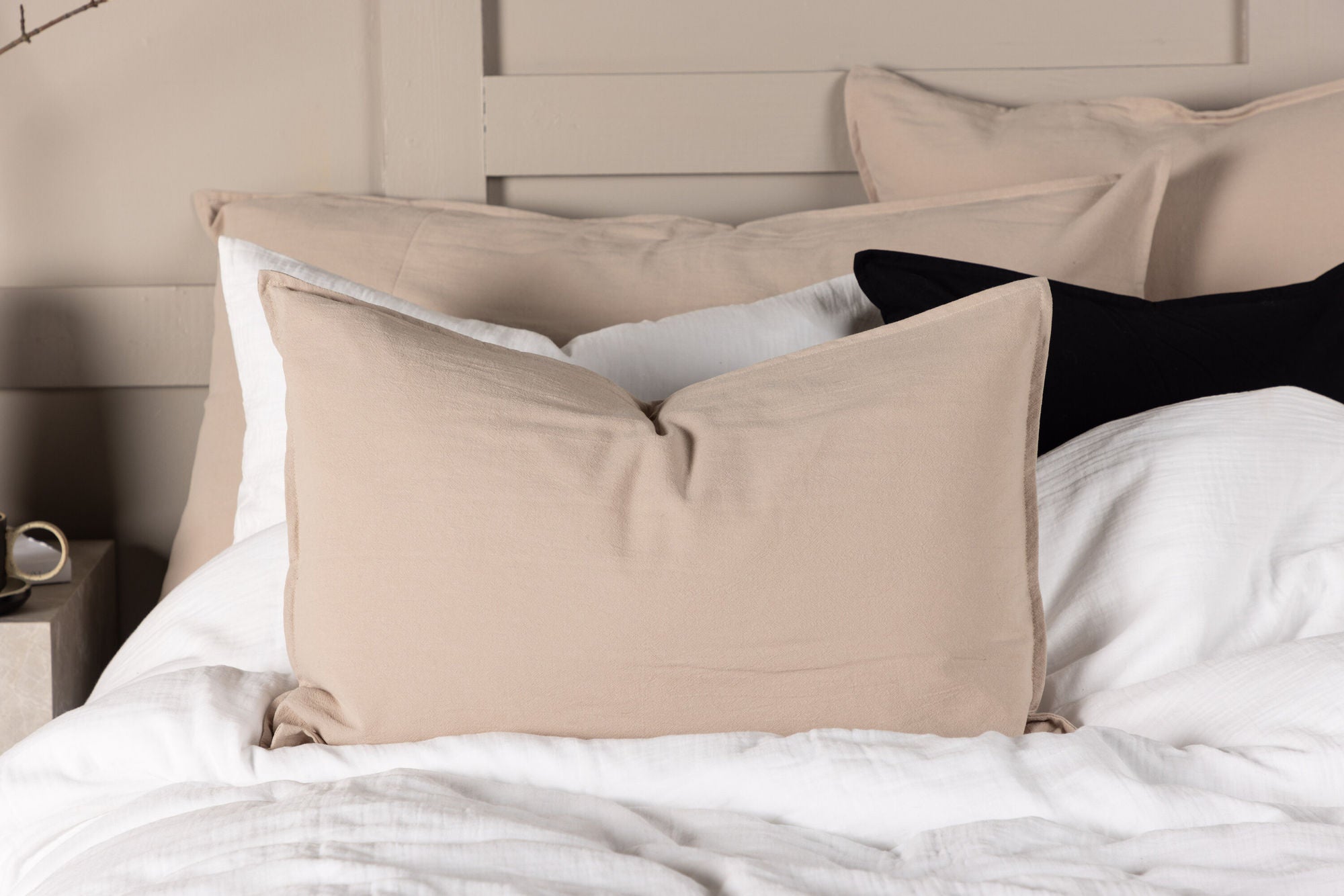 Ronja Kuddfodral 40x60, Beige