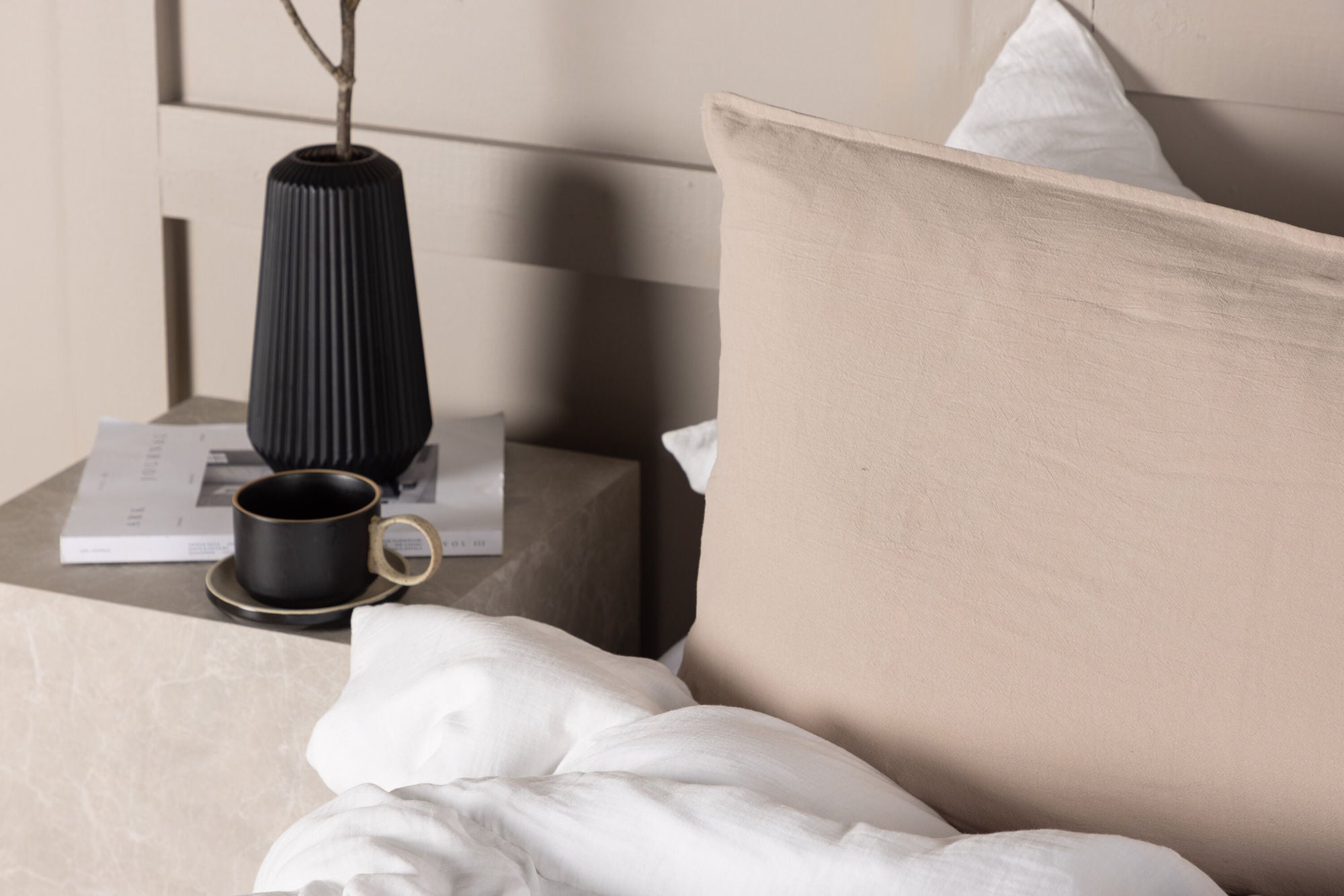 Ronja Kuddfodral 50x90, Beige
