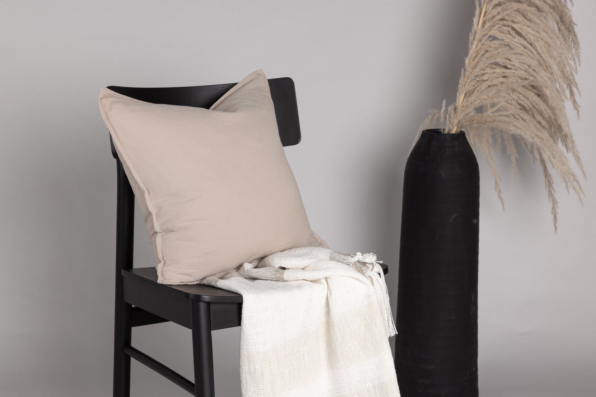 Ronja Kuddfodral 45x45, Beige