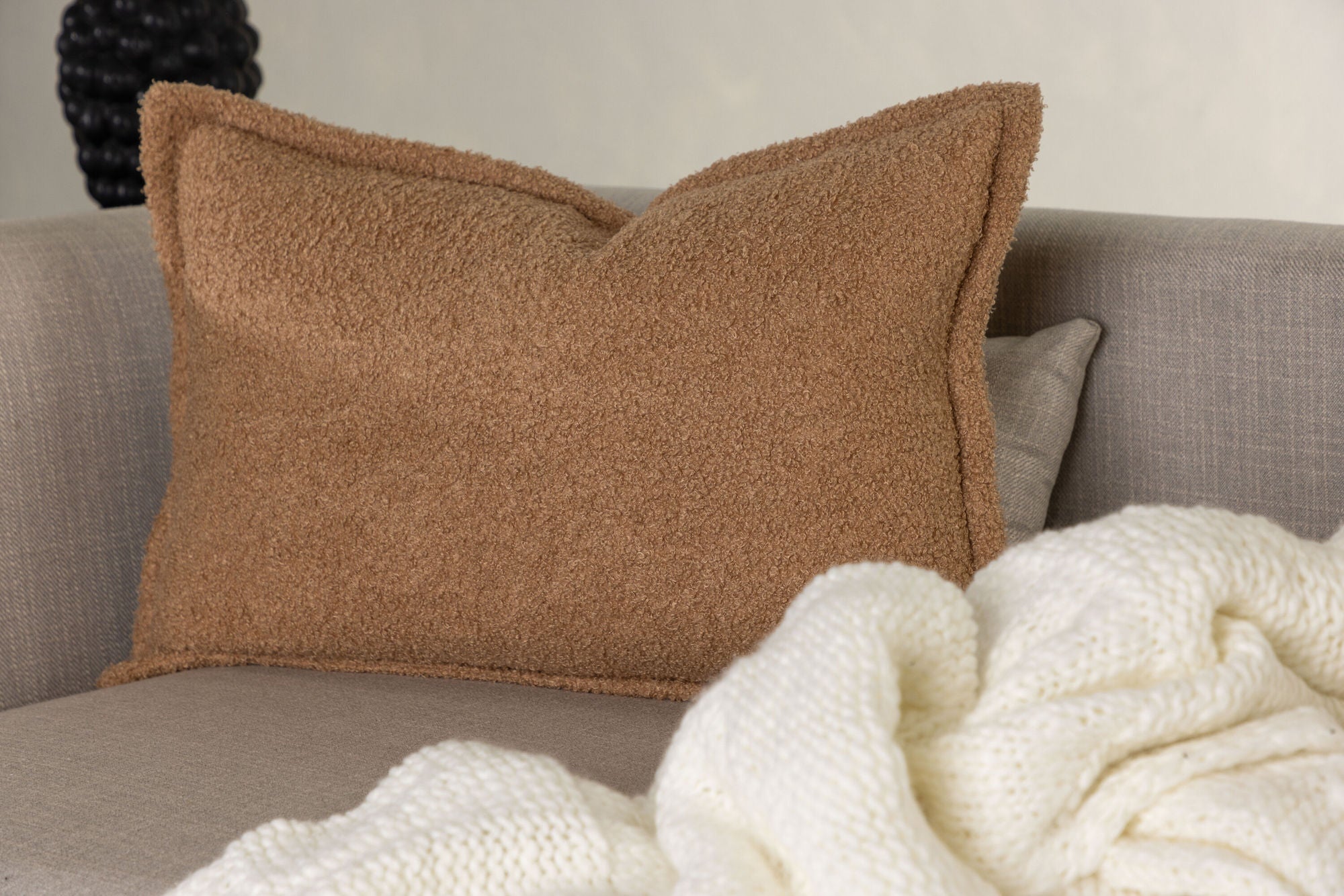 Teddy Kuddfodral 40x60, Beige
