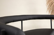 Stallhagen Kökssoffa PU-Läder, Svart