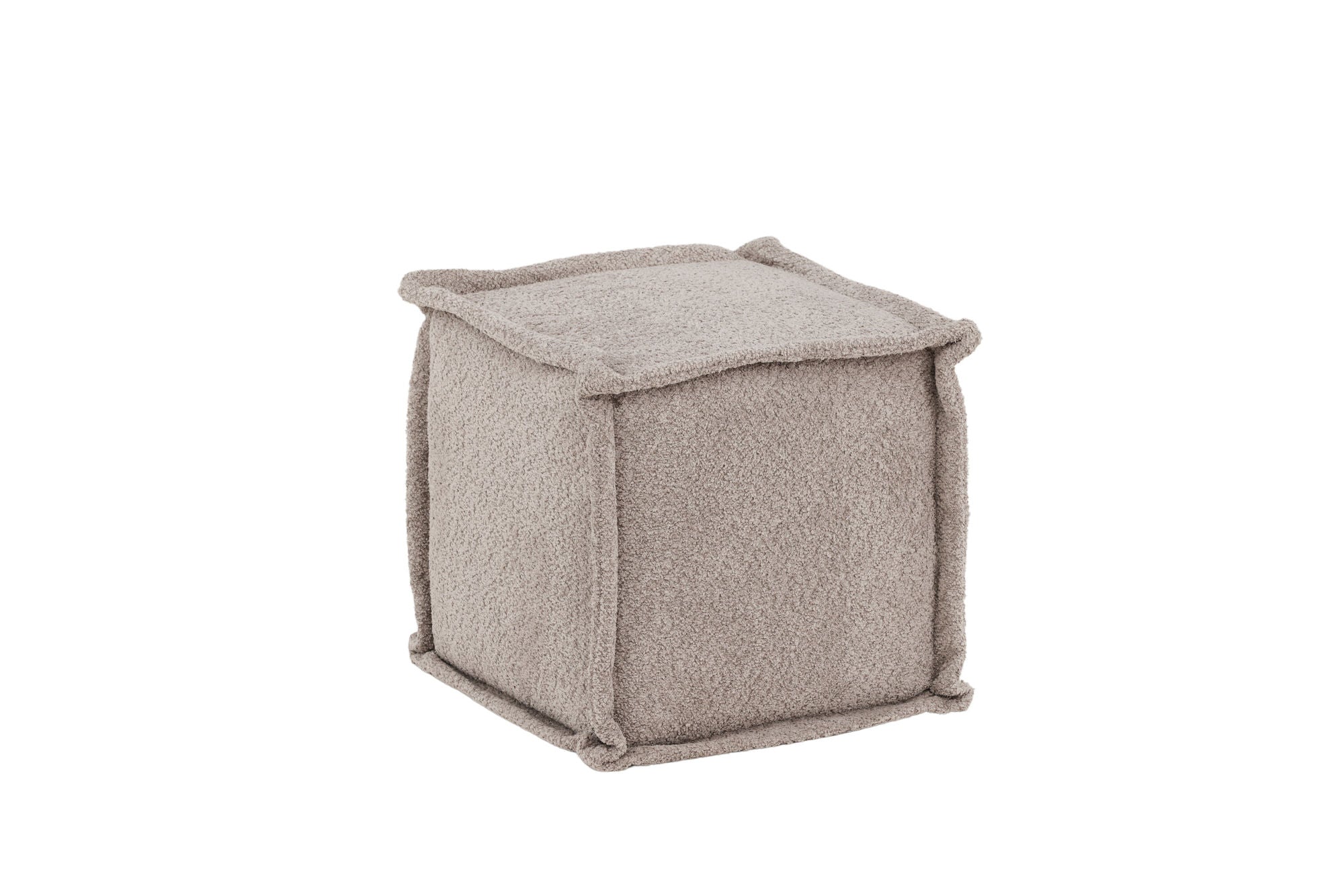 Coralie Sittpuff Bouclé, Grå