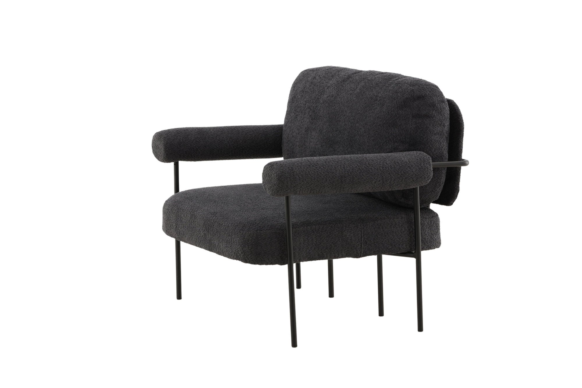 Tillberga Fåtölj Bouclé, Grå