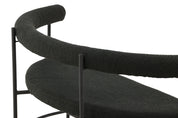 Stallhagen Kökssoffa Bouclé, Svart