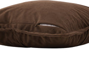 Lykke Kuddfodral 50x50, Brun