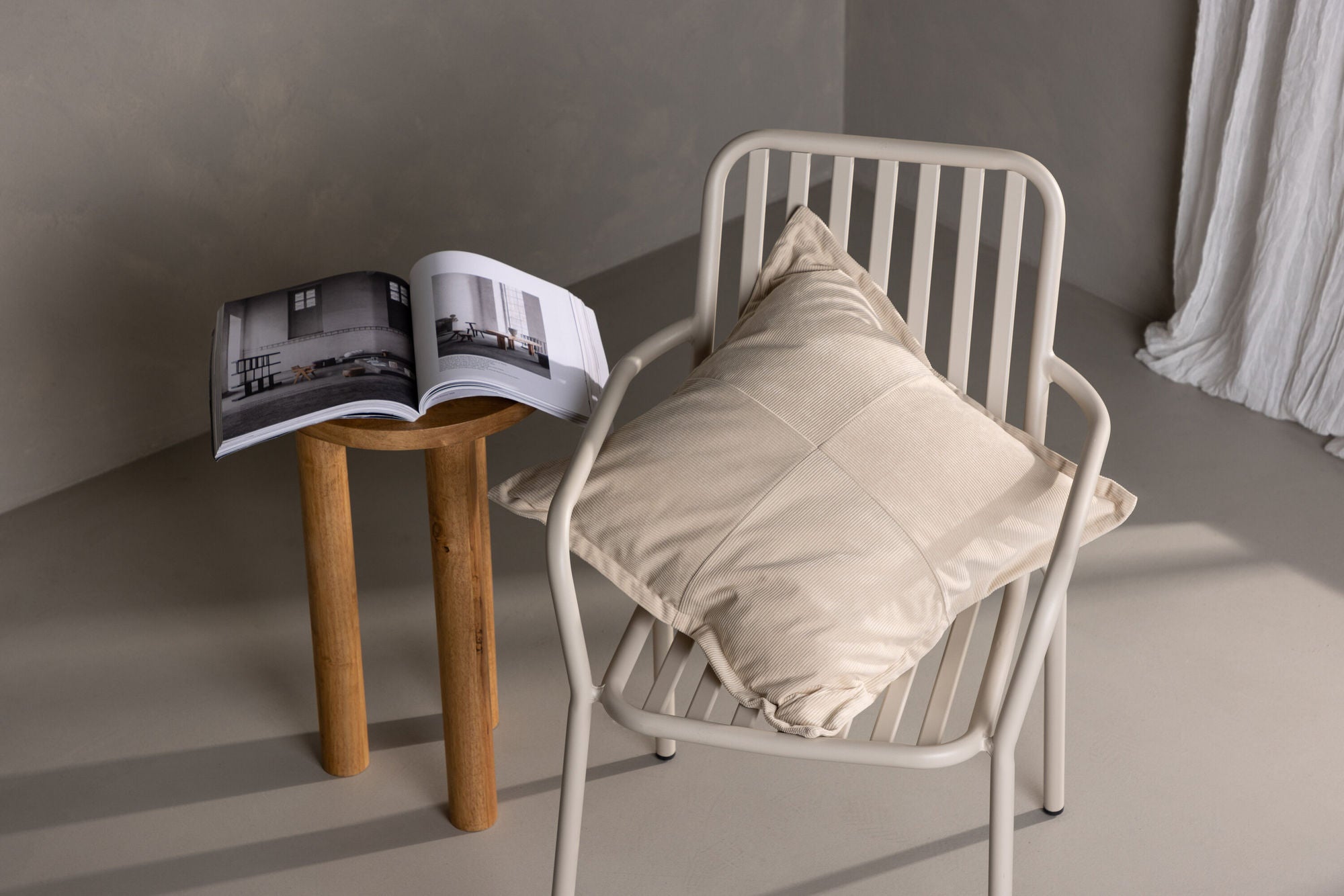Lykke Kuddfodral 50x50, Beige