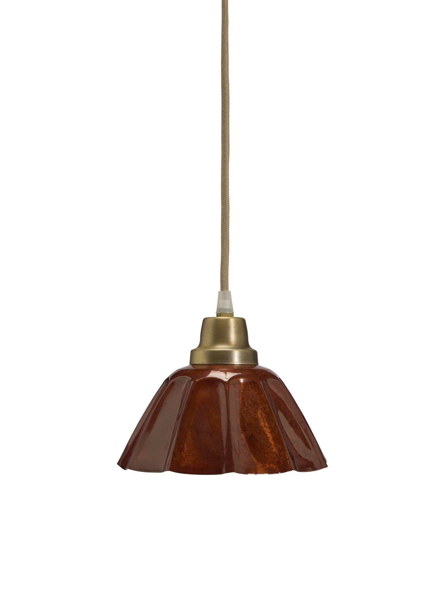 Ester fönsterlampa Terracotta 17cm