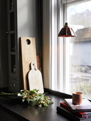 Ester fönsterlampa Terracotta 17cm