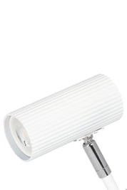 Vägglampa/Klämspot Hubble Vit