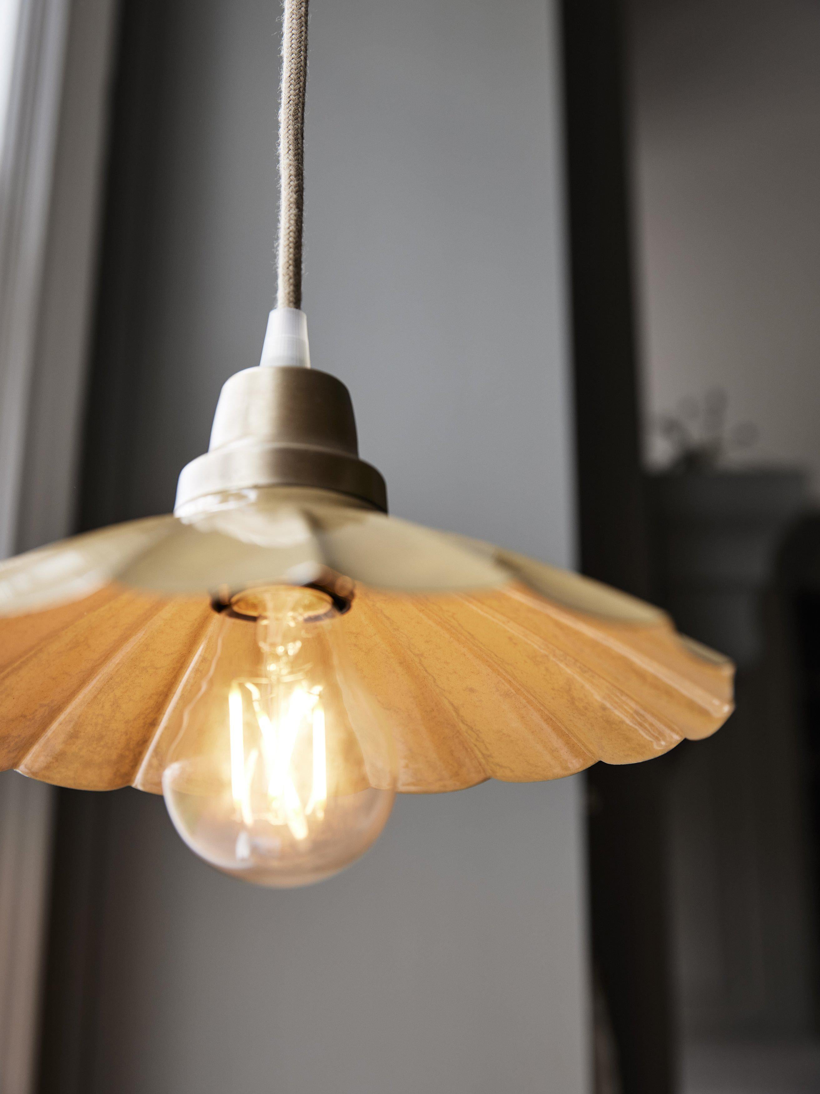 Ester fönsterlampa Gul 24cm