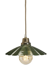 Ester fönsterlampa Mörkgrön 24cm