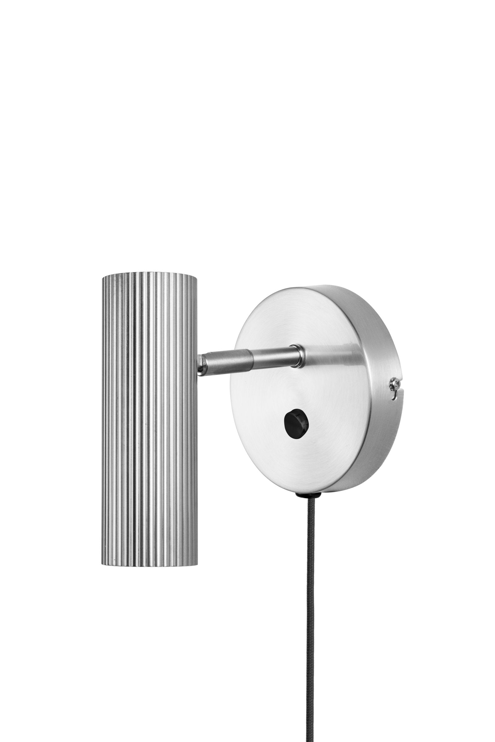 Vägglampa Hubble Borstad Stål