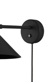 Vägglampa Cannes 20 Svart