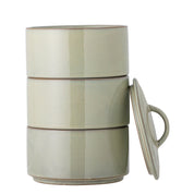 Ebba Burkar med lock 3-Pack, Grön