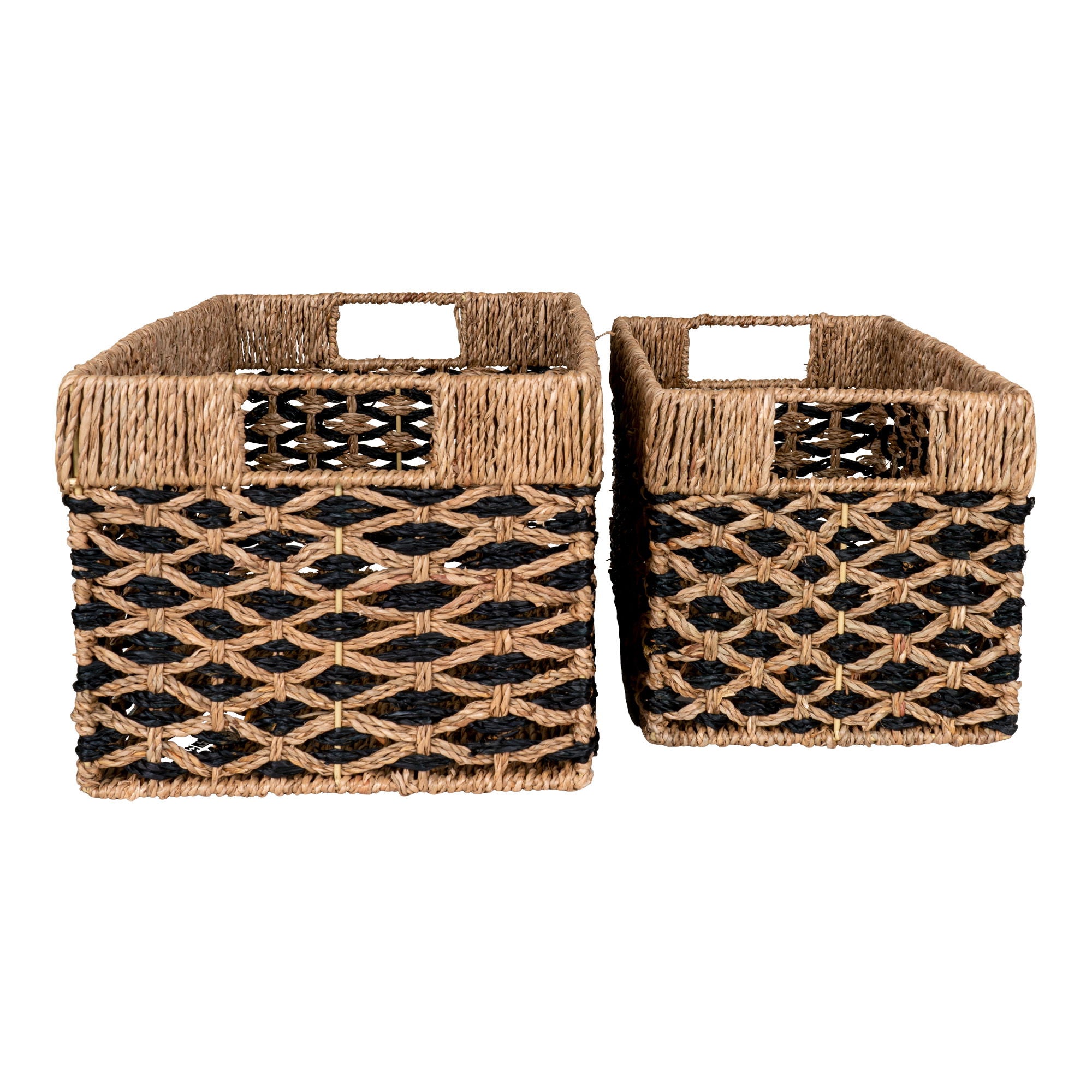 Salar korgar 2-Pack, Svart / Natur