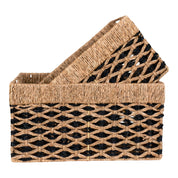 Salar korgar 2-Pack, Svart / Natur