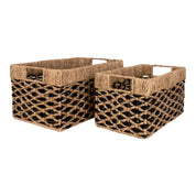 Salar korgar 2-Pack, Svart / Natur