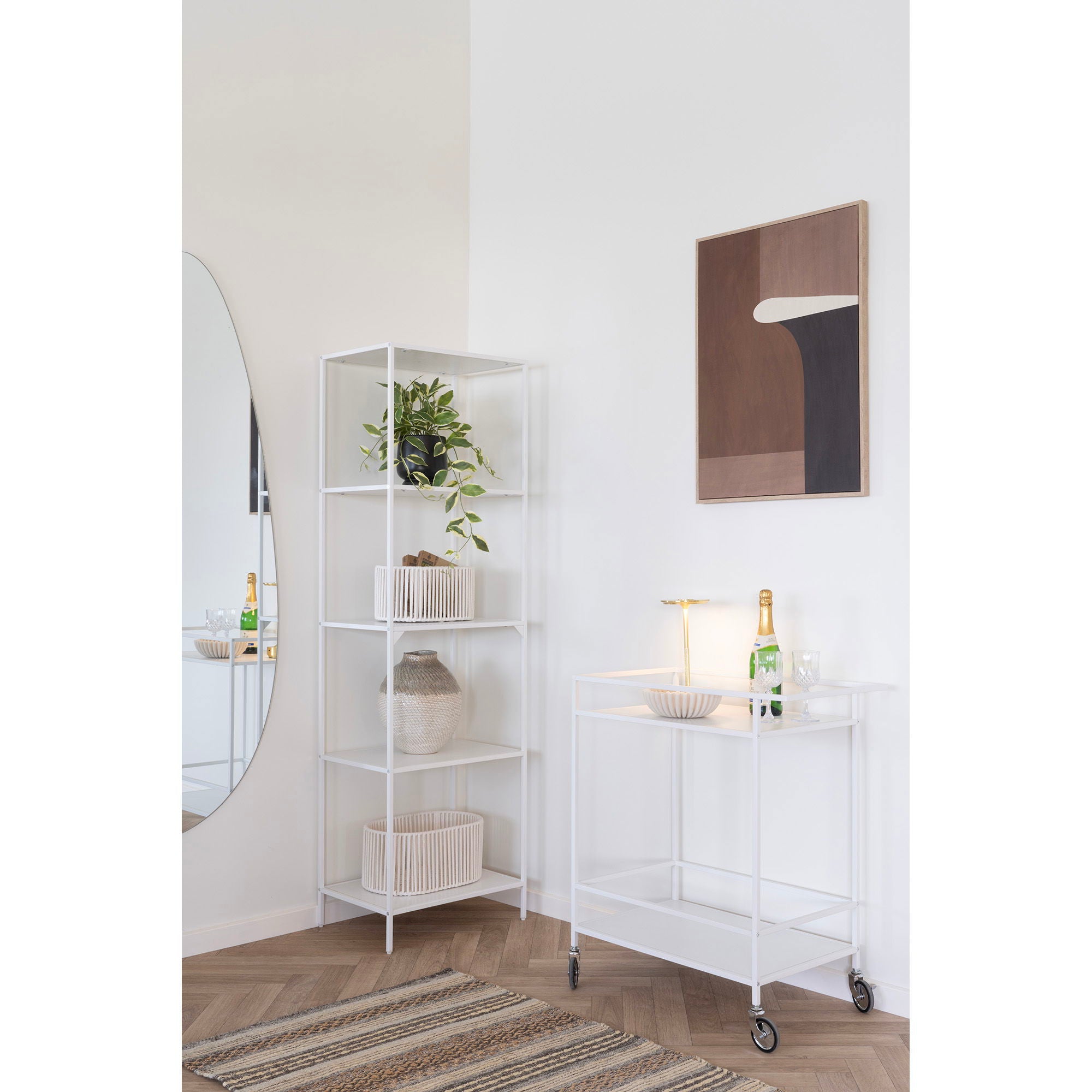 Arese korgar 2-Pack, Off-white