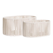 Arese korgar 2-Pack, Off-white