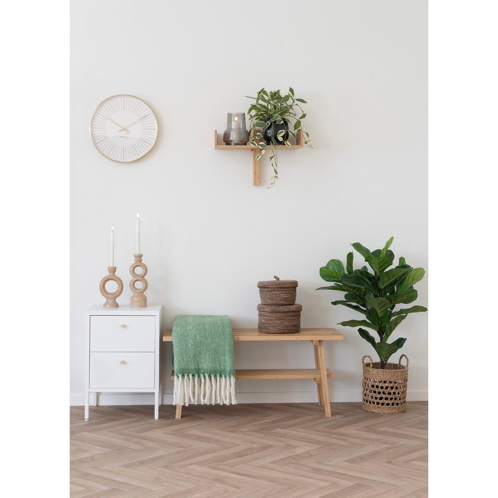 Desio korgar 2-Pack, Natur