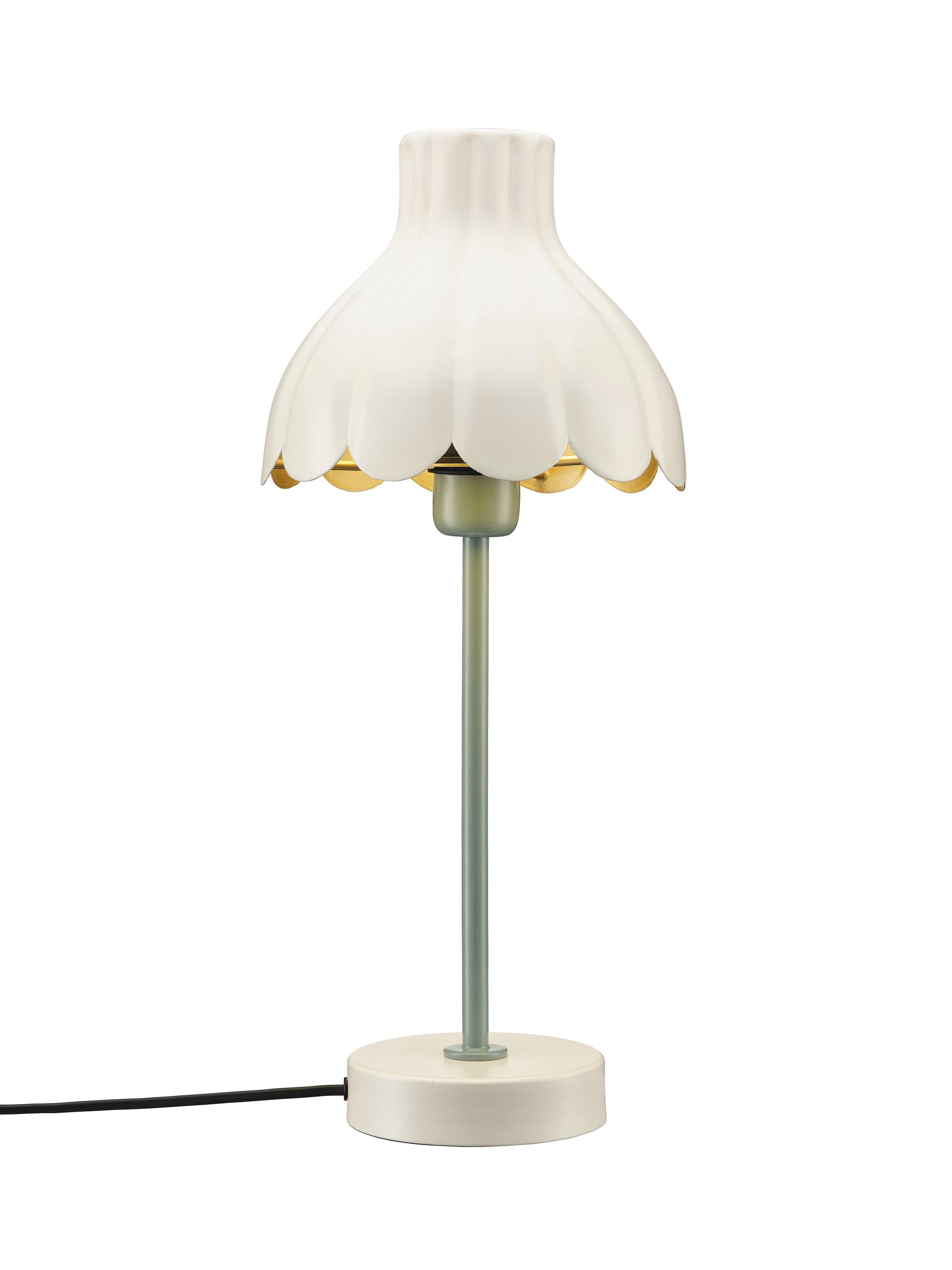 Wera bordslampa Offwhite/grön 47cm