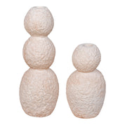 Ljusstake 2-Pack, Beige