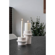 Ljusstake 2-Pack, Vit