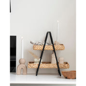 Alfaro bricka, Natur/svart