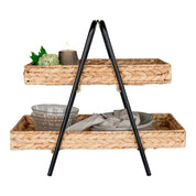 Alfaro bricka, Natur/svart